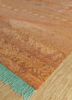 manchaha beige and brown wool hand knotted Rug - FoldShot manchaha beige and brown wool hand knotted Rug - FoldShot