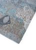 manchaha blue wool and bamboo silk hand knotted Rug - FoldShot manchaha blue wool and bamboo silk hand knotted Rug - FoldShot