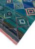 freedom manchaha green wool hand knotted Rug - FoldShot