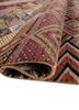 manchaha red and orange wool hand knotted Rug - FoldShot manchaha red and orange wool hand knotted Rug - FoldShot