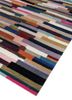 linear multi wool and viscose hand tufted Rug - FoldShot linear multi wool and viscose hand tufted Rug - FoldShot