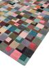 linear multi wool and viscose hand tufted Rug - FoldShot