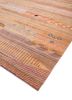 manchaha red and orange wool and bamboo silk hand knotted Rug - FoldShot manchaha red and orange wool and bamboo silk hand knotted Rug - FoldShot