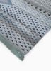 manchaha grey and black wool and bamboo silk hand knotted Rug - FoldShot