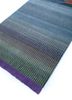 manchaha blue wool and bamboo silk hand knotted Rug - FoldShot manchaha blue wool and bamboo silk hand knotted Rug - FoldShot