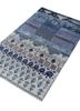 manchaha blue wool and bamboo silk hand knotted Rug - FoldShot manchaha blue wool and bamboo silk hand knotted Rug - FoldShot