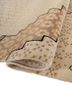 manchaha pink and purple wool and bamboo silk hand knotted Rug - FoldShot
