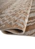manchaha grey and black wool and bamboo silk hand knotted Rug - FoldShot