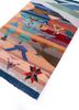 freedom manchaha multi wool and bamboo silk hand knotted Rug - FoldShot