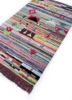 freedom manchaha pink and purple wool and bamboo silk hand knotted Rug - FoldShot freedom manchaha pink and purple wool and bamboo silk hand knotted Rug - FoldShot
