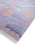 manchaha pink and purple wool and bamboo silk hand knotted Rug - FoldShot manchaha pink and purple wool and bamboo silk hand knotted Rug - FoldShot