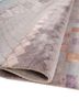 freedom manchaha pink and purple wool and bamboo silk hand knotted Rug - FoldShot