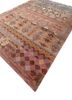 freedom manchaha red and orange wool and bamboo silk hand knotted Rug - FoldShot