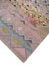 manchaha pink and purple wool and bamboo silk hand knotted Rug - FoldShot manchaha pink and purple wool and bamboo silk hand knotted Rug - FoldShot