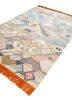 manchaha beige and brown wool and bamboo silk hand knotted Rug - FoldShot