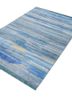 manchaha blue wool and bamboo silk hand knotted Rug - FoldShot manchaha blue wool and bamboo silk hand knotted Rug - FoldShot