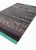 manchaha grey and black wool and bamboo silk hand knotted Rug - FoldShot
