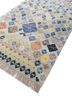 manchaha blue wool and bamboo silk hand knotted Rug - FoldShot manchaha blue wool and bamboo silk hand knotted Rug - FoldShot