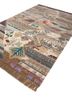 manchaha beige and brown wool and bamboo silk hand knotted Rug - FoldShot manchaha beige and brown wool and bamboo silk hand knotted Rug - FoldShot