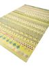 manchaha gold wool and bamboo silk hand knotted Rug - FoldShot