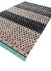 manchaha blue wool and bamboo silk hand knotted Rug - FoldShot manchaha blue wool and bamboo silk hand knotted Rug - FoldShot