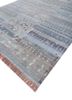 freedom manchaha blue wool and bamboo silk hand knotted Rug - FoldShot freedom manchaha blue wool and bamboo silk hand knotted Rug - FoldShot