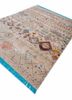 manchaha ivory wool and bamboo silk hand knotted Rug - FoldShot manchaha ivory wool and bamboo silk hand knotted Rug - FoldShot