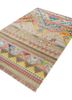 manchaha beige and brown wool and bamboo silk hand knotted Rug - FoldShot manchaha beige and brown wool and bamboo silk hand knotted Rug - FoldShot