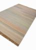 manchaha ivory wool and bamboo silk hand knotted Rug - FoldShot manchaha ivory wool and bamboo silk hand knotted Rug - FoldShot