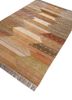 manchaha beige and brown wool and bamboo silk hand knotted Rug - FoldShot