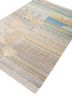 manchaha grey and black wool and bamboo silk hand knotted Rug - FoldShot manchaha grey and black wool and bamboo silk hand knotted Rug - FoldShot