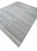 manchaha blue wool and bamboo silk hand knotted Rug - FoldShot manchaha blue wool and bamboo silk hand knotted Rug - FoldShot