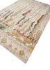 manchaha ivory wool and bamboo silk hand knotted Rug - FoldShot manchaha ivory wool and bamboo silk hand knotted Rug - FoldShot