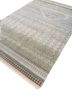 manchaha ivory wool and bamboo silk hand knotted Rug - FoldShot manchaha ivory wool and bamboo silk hand knotted Rug - FoldShot