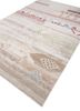 manchaha ivory wool and bamboo silk hand knotted Rug - FoldShot