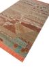 manchaha beige and brown wool and bamboo silk hand knotted Rug - FoldShot manchaha beige and brown wool and bamboo silk hand knotted Rug - FoldShot