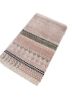 manchaha ivory wool and bamboo silk hand knotted Rug - FoldShot manchaha ivory wool and bamboo silk hand knotted Rug - FoldShot