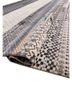 manchaha grey and black wool and bamboo silk hand knotted Rug - FoldShot