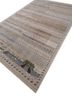 manchaha ivory wool and bamboo silk hand knotted Rug - FoldShot manchaha ivory wool and bamboo silk hand knotted Rug - FoldShot