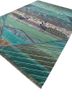 manchaha green wool and bamboo silk hand knotted Rug - FoldShot manchaha green wool and bamboo silk hand knotted Rug - FoldShot