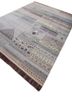 manchaha blue wool and bamboo silk hand knotted Rug - FoldShot manchaha blue wool and bamboo silk hand knotted Rug - FoldShot