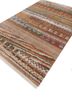 manchaha red and orange wool and bamboo silk hand knotted Rug - FoldShot manchaha red and orange wool and bamboo silk hand knotted Rug - FoldShot