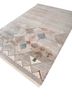 manchaha grey and black wool and bamboo silk hand knotted Rug - FoldShot manchaha grey and black wool and bamboo silk hand knotted Rug - FoldShot