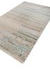 manchaha ivory wool and bamboo silk hand knotted Rug - FoldShot manchaha ivory wool and bamboo silk hand knotted Rug - FoldShot