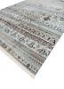 manchaha blue wool and bamboo silk hand knotted Rug - FoldShot