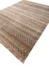 manchaha beige and brown wool and bamboo silk hand knotted Rug - FoldShot manchaha beige and brown wool and bamboo silk hand knotted Rug - FoldShot