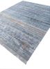 manchaha blue wool and bamboo silk hand knotted Rug - FoldShot manchaha blue wool and bamboo silk hand knotted Rug - FoldShot