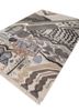 manchaha ivory wool and bamboo silk hand knotted Rug - FoldShot manchaha ivory wool and bamboo silk hand knotted Rug - FoldShot