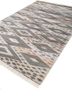 manchaha ivory wool and bamboo silk hand knotted Rug - FoldShot