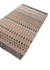 manchaha ivory wool and bamboo silk hand knotted Rug - FoldShot